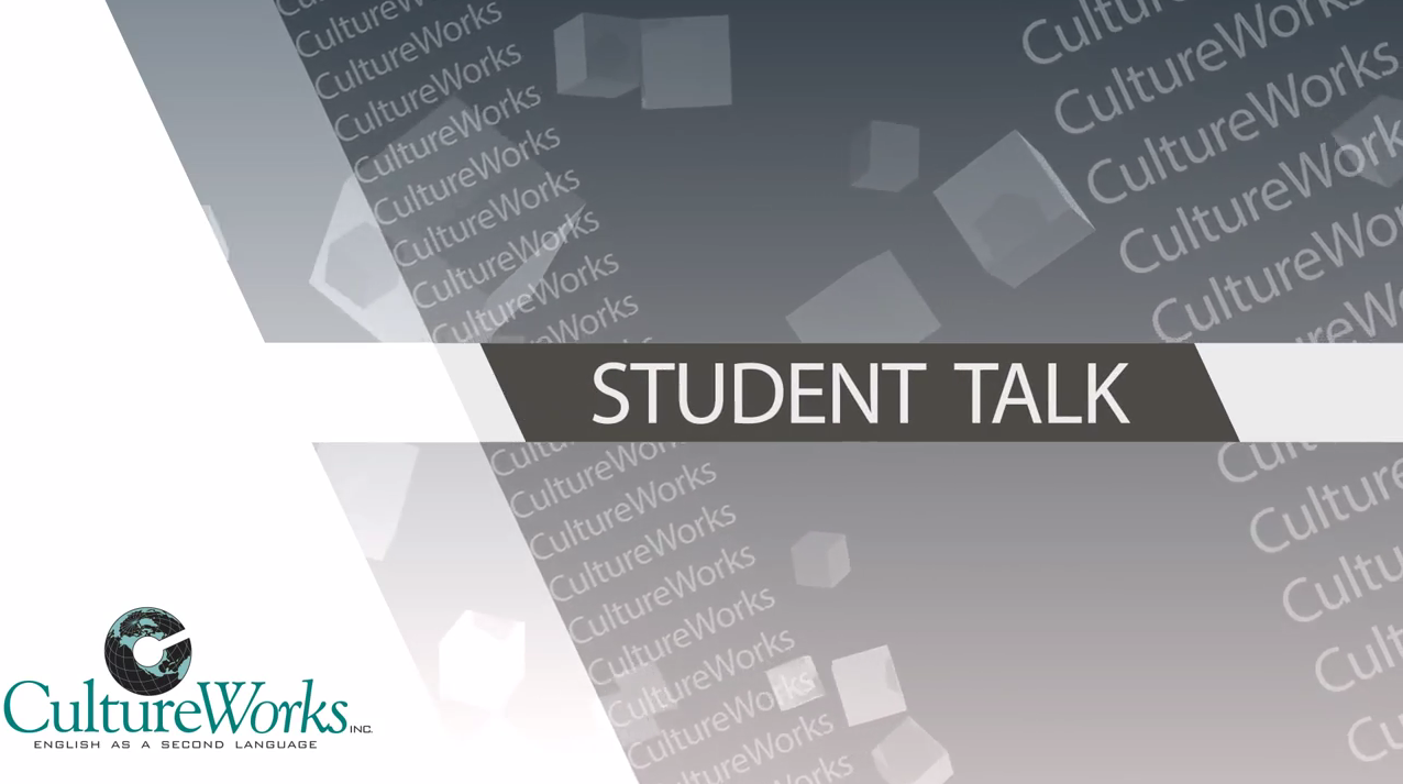 Student Talk- How would you describe CultureWorks teachers